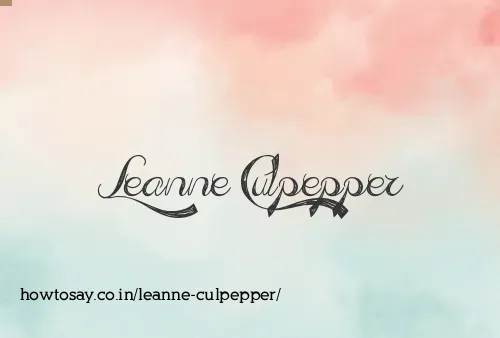 Leanne Culpepper