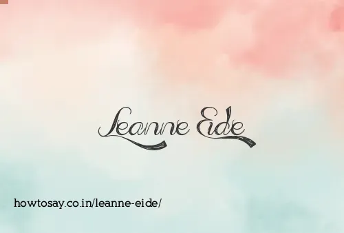 Leanne Eide