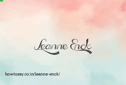 Leanne Enck