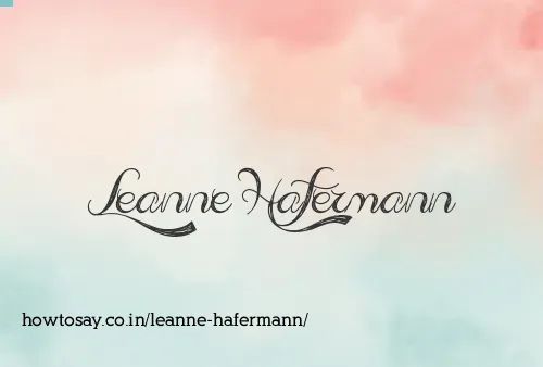 Leanne Hafermann