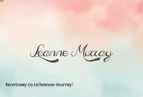 Leanne Murray