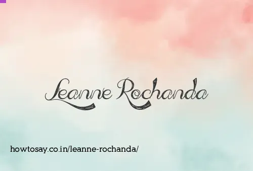 Leanne Rochanda