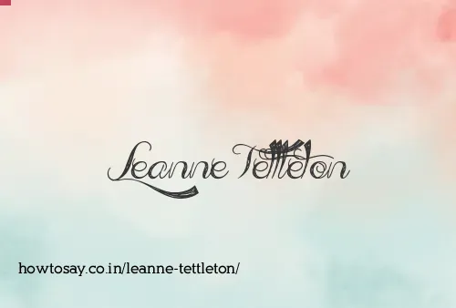 Leanne Tettleton