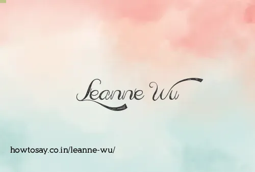 Leanne Wu