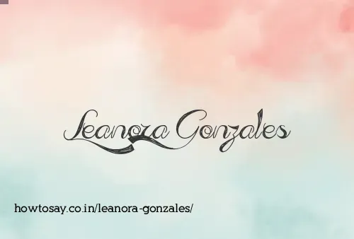 Leanora Gonzales