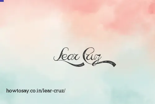 Lear Cruz