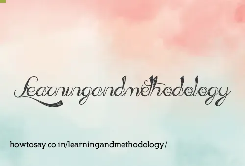 Learningandmethodology