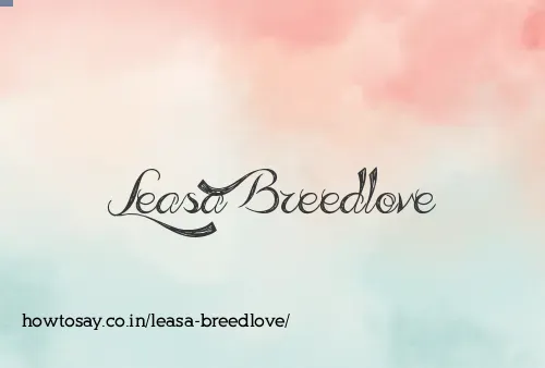 Leasa Breedlove