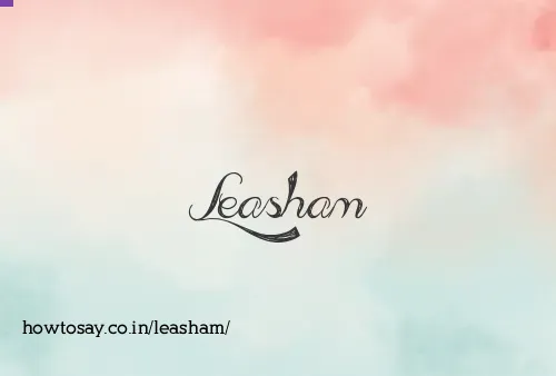Leasham