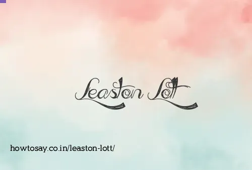 Leaston Lott