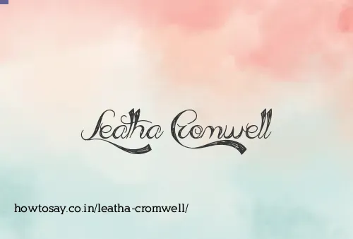 Leatha Cromwell