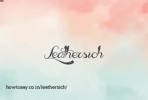 Leathersich