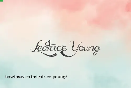 Leatrice Young