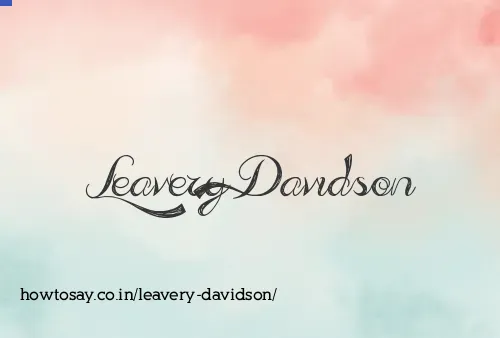 Leavery Davidson