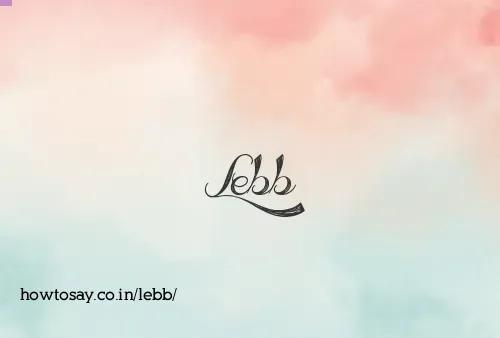 Lebb