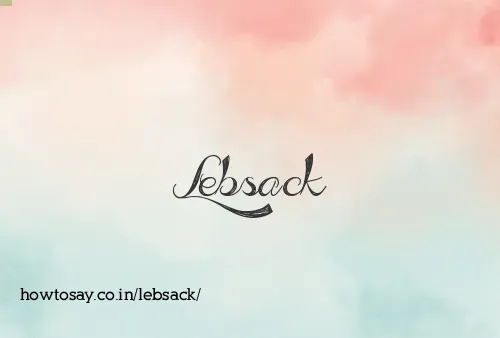 Lebsack