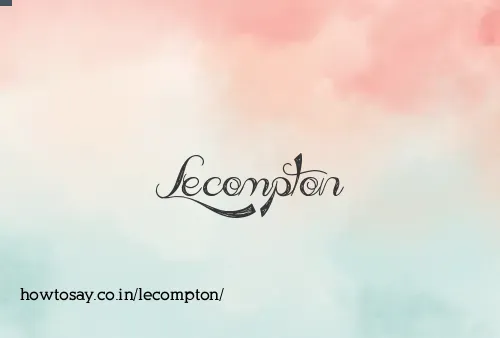 Lecompton