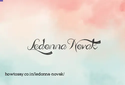 Ledonna Novak