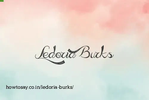Ledoria Burks