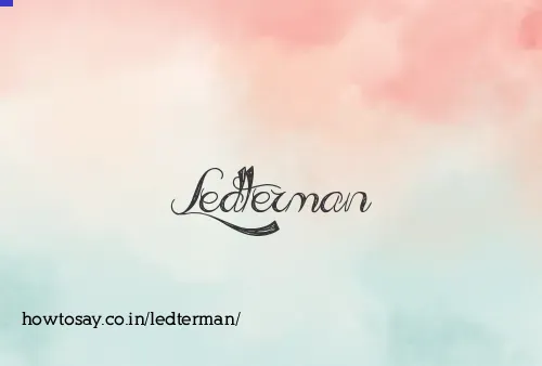 Ledterman