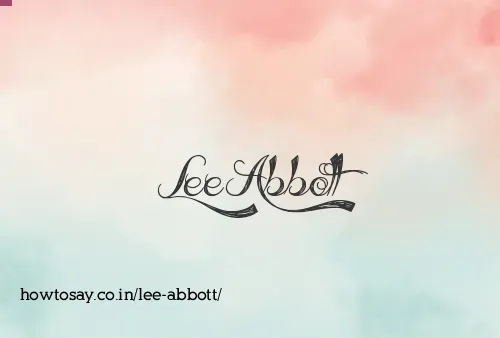 Lee Abbott