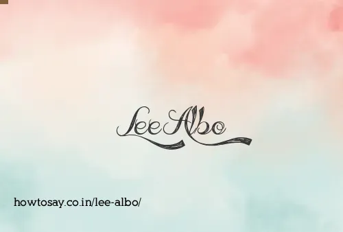 Lee Albo