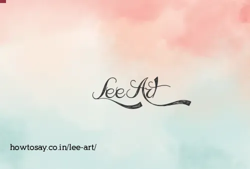 Lee Art