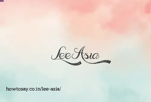 Lee Asia