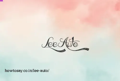 Lee Auto