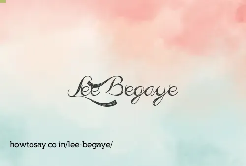 Lee Begaye