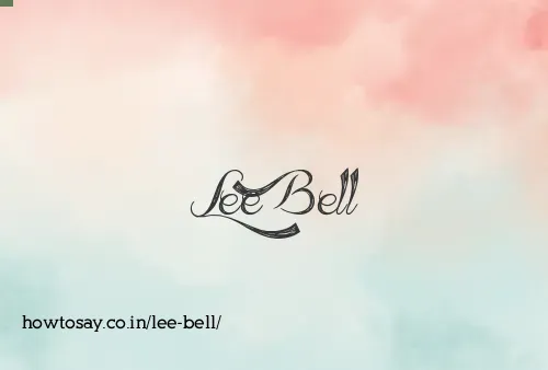 Lee Bell