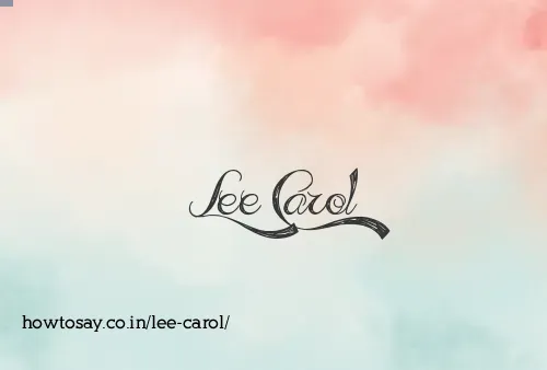 Lee Carol