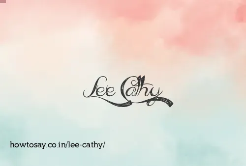 Lee Cathy