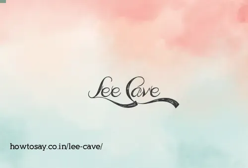 Lee Cave