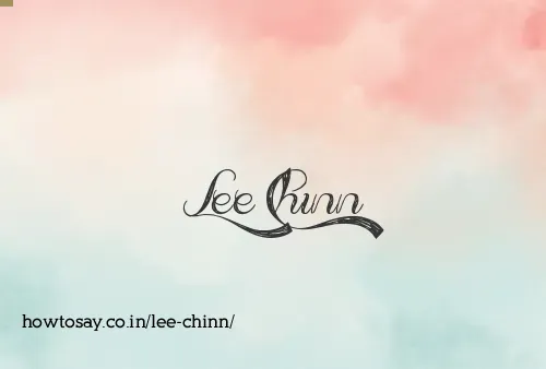 Lee Chinn