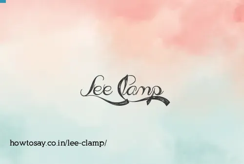 Lee Clamp