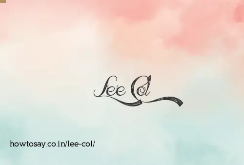 Lee Col