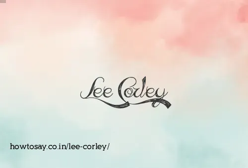 Lee Corley