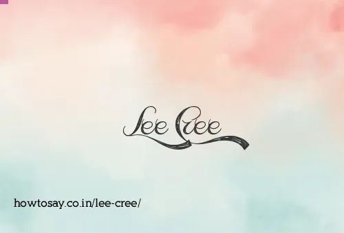 Lee Cree