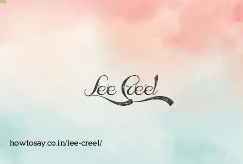 Lee Creel