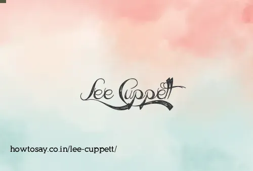 Lee Cuppett
