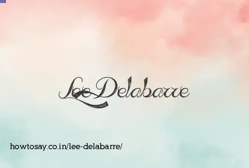 Lee Delabarre