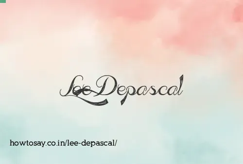 Lee Depascal