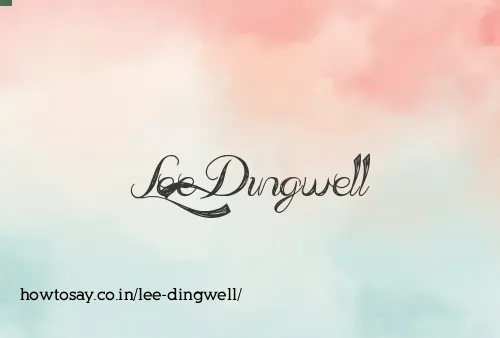 Lee Dingwell