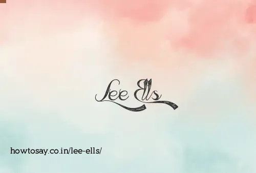 Lee Ells