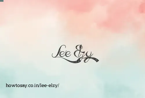 Lee Elzy
