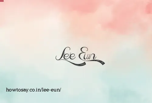 Lee Eun