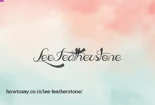 Lee Featherstone