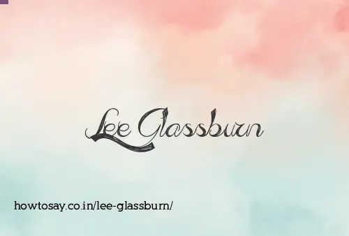 Lee Glassburn