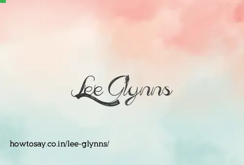 Lee Glynns